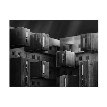 Alfonso Novillo 'Cubes 8' Canvas Art, 18x24